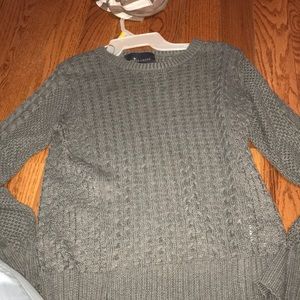 Gray sweater
